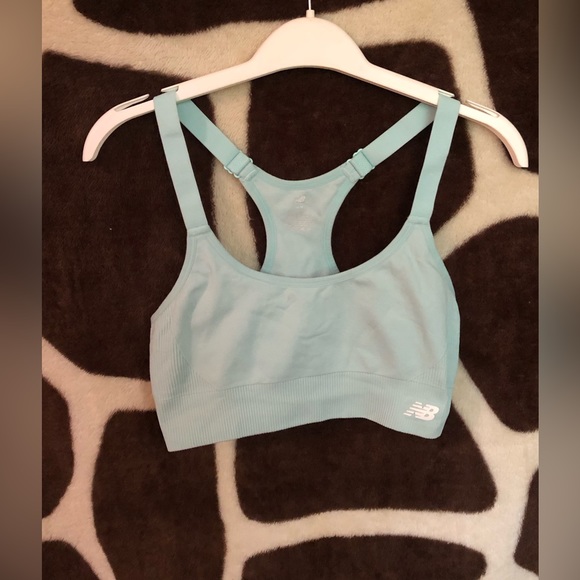 New Balance teal sports bra - Picture 1 of 5